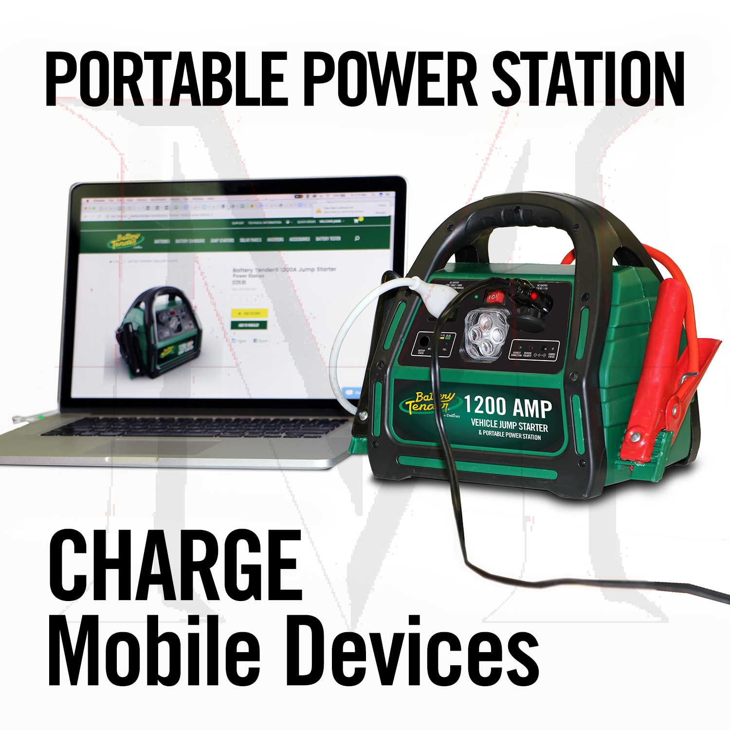 POWER STATION AND JUMP STARTER