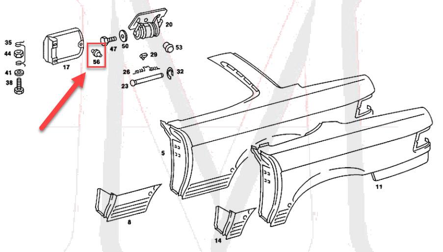 FUEL FLAP BUFFER