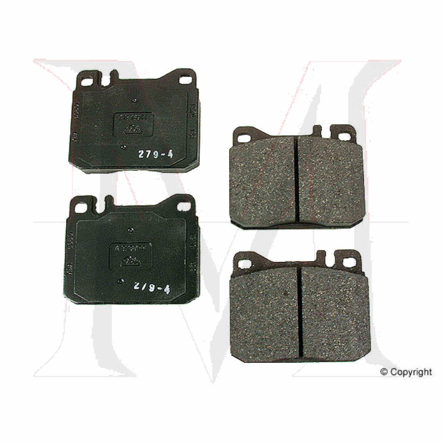 FRONT BRAKE PAD SET