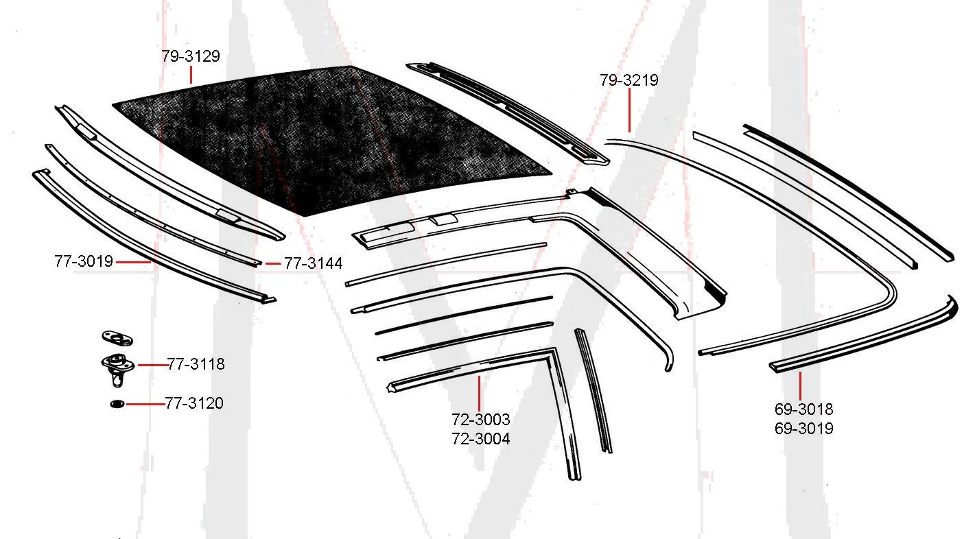 FRONT TOP SEAL RAIL
