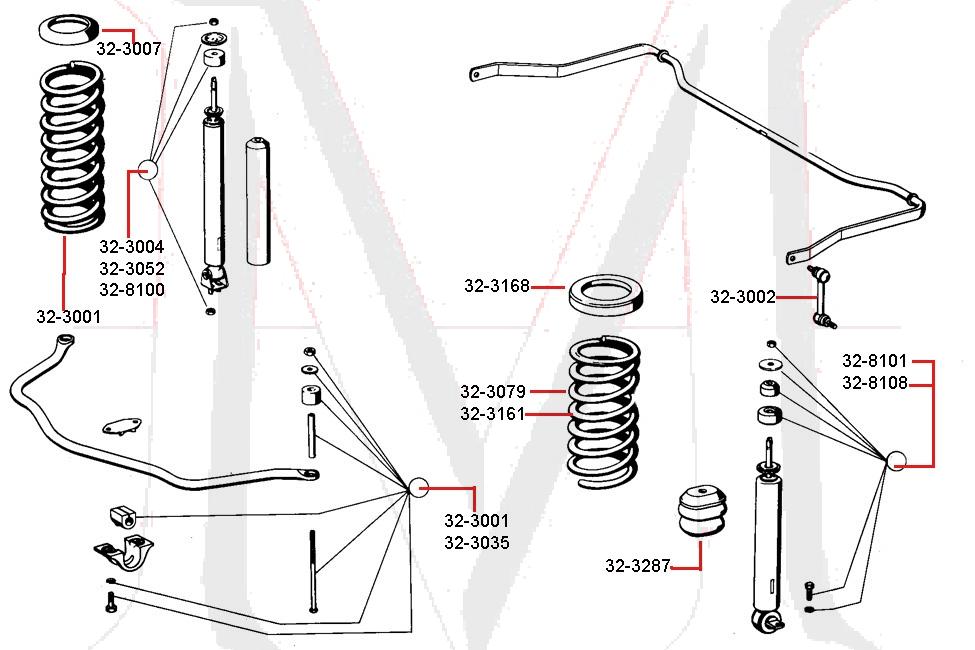COIL SPRING SEAT - FRONT
