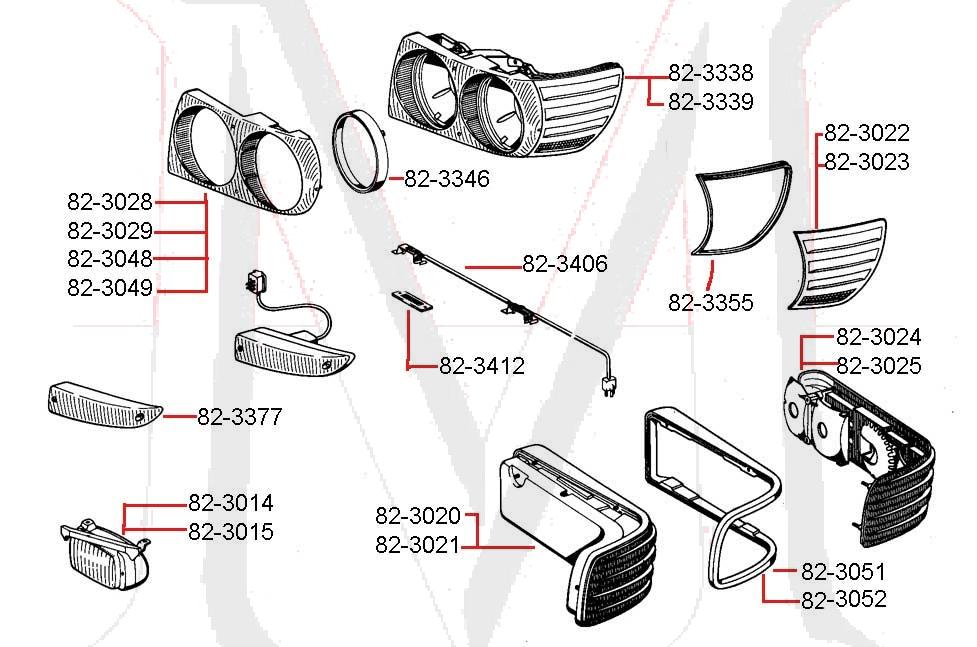 TAIL LAMP SEAL - LEFT SIDE