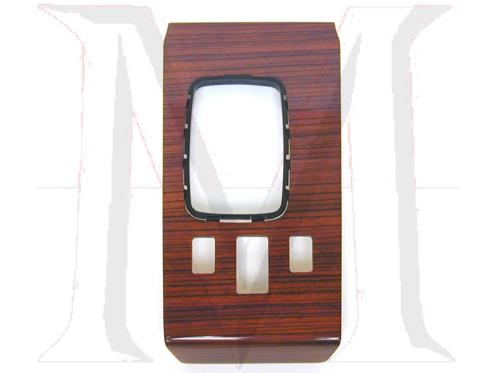 MERCEDES SHIFT CONSOLE ZEBRANO WOOD SL (75-77)