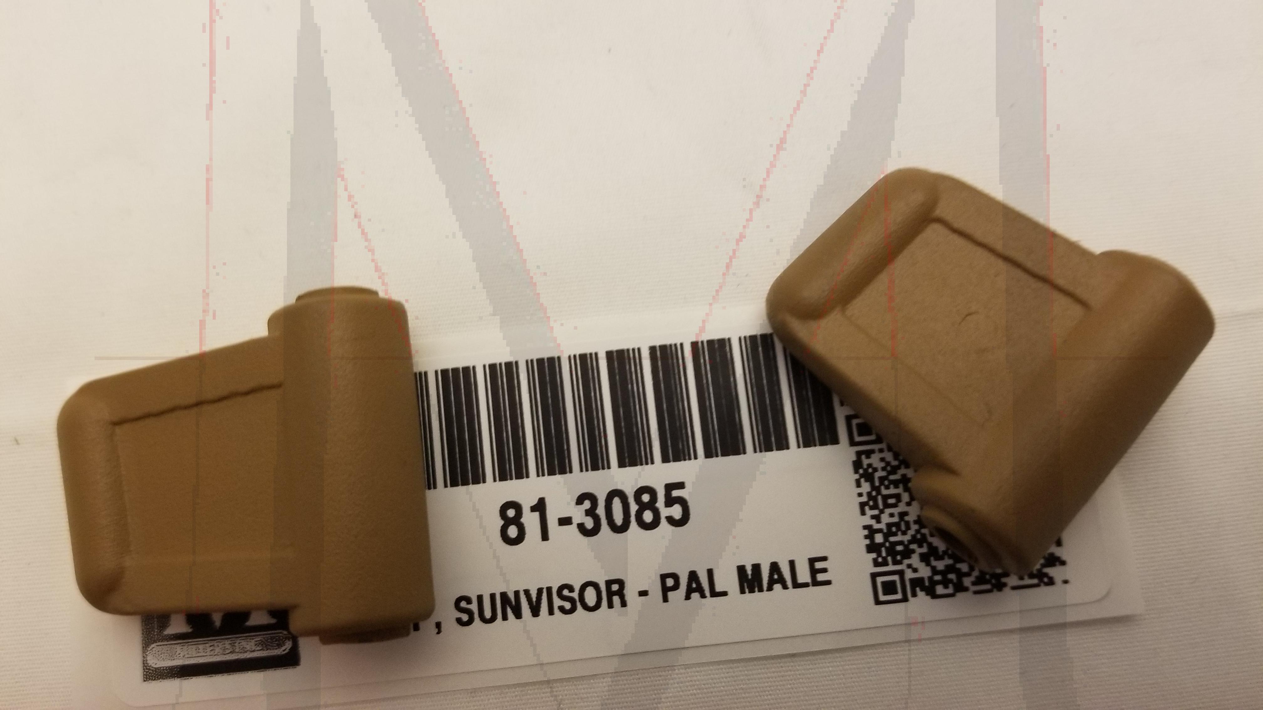 SUN VISOR MOUNT - MALE